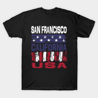 San Francisco California USA T-Shirt T-Shirt